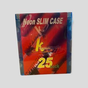 KHypermedia Slim Jewel Cases For CDs or DVDs. 25 count. New In Original Packagin